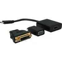 Value Beeldscherm Adapter USB Type C - VGA + HDMI + DVI