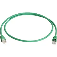 Telegärtner patchkabel S/FTP, Cat.6A, LSOH, groen, 20 m