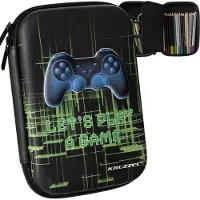 Kruzzel Gamer Etui - Vouwbaar en Ruim - Duurzaam Ontwerp