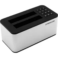 Freecom mDock Keypad Secure Docking Station USB 3.1 Gen 1 (2.5"), Harddisk behuizing, Zilver, Zwart