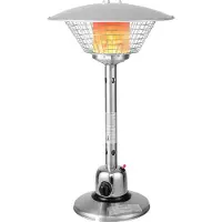 Costway terrasverwarmer voor tafelblad, met verzwaard voetstuk, 4000W