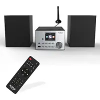 Xoro SAT100380 Multi Micro Kompaktanlage & Internetradio DAB+ und UKW