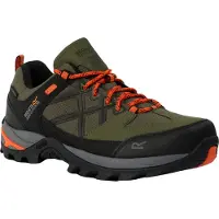 Regatta Heren Samaris III Laag Loopschoenen (Cypresgroen/Blaze oranje)
