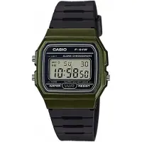 Casio Unisex VINTAGE Horloge in Zwart en Groen (Ø 35 mm)