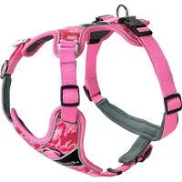 Hunter Hondentuig Divo Camouflage Roze Maat XS