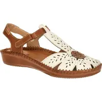 Pikolinos Sandaal cognac / wit