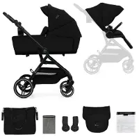 Kinderkraft Kinderwagen Yoxi 2-in-1 Pure Black