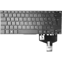 T-ProTek Schwarz - Duits toetsenbord zonder rand. Compatibel met Sony Vaio SVF14215SC, SVF1421E2EW.G4
