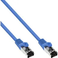 InLine S/FTP CAT8.1 40 Gigabit netwerkkabel / blauw - LSZH - 10 meter