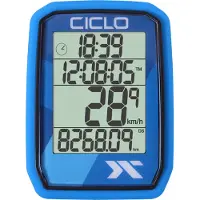 Ciclosport Snelheidsmeter Protos 105 Bedraad - Rood