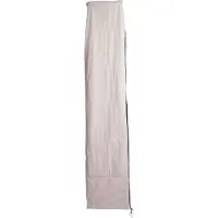 MCW Beschermhoes voor zweefparasol tot 3,5 m, afdekhoes met ritssluiting ~ crème-grijs