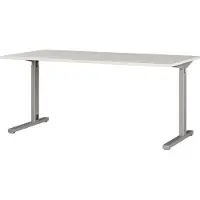 Germania GW-Profi 3.0 Hoogteverstelbaar Bureau Rechthoekig Melamine Grijs 1.800 x 800 x 750 mm