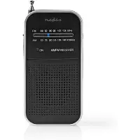 Nedis FM-Radio | Draagbaar Model | AM / FM | Analoog | 1.5 W | 1 stuks - RDFM1110SI RDFM1110SI
