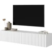 Selsey TV-Meubel Noor | Design hout wit 140x30x32 cm tv-meubels | NADUVI