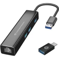 Conceptronic DONN07BA HUB &amp; CONCENTRATOR USB 3.2 GEN 1 (3.1 GEN 1) TY
