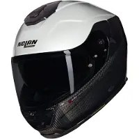 Nolan X-903 Ultra Carbon helm, speciale lak, N-Com compatibel, zwart/parelmoer, maat S (56)