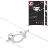 Paulmann Wire Systems 12V-kabelsysteem lamp 4.5 W LED Chroom (mat), Chroom