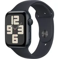 Apple Watch SE (2022) 44mm Midnight Aluminium Sportband S/M