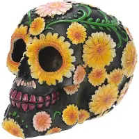 Puckator Dia de los Muertos Mexicaans Doodshoofd Madeliefjes Woonaccessoire