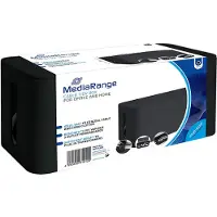 MediaRange Kabelbox 0,23 m schwarz