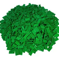 LEGO 2X4 Platen Groen - 250 stuks - Groene plaat 3020 (3020, Accessoires)