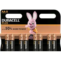 Duracell Plus Power AA Alkaline Batterijen 8 Stuks