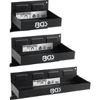 Bgs Magnetische opbergset, 3-delig, afmetingen: 150-210-310 mm