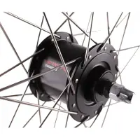 Roland voorwiel, 28 x 1 5/8 x 1 3/8 inch, Shimano navdynamo, zwart