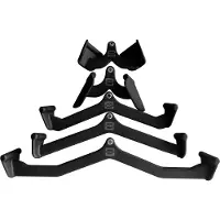 Toorx Professional Foam Grip Bar - Set van 5