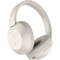 Mixx StreamQ C4, Draadloos, Muziek / Vrije tijd, Koptelefoon met microfoon, Zandkleurig