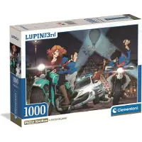 Clementoni - Puzzel - 1000 Stukjes - Lupin III - Compact Box - Puzzel Voor Volwassenen