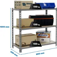 Simonclick Maderclick Mini 3/500 1000 Metaalplank 1000x800x500 Mm