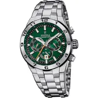 Festina herenhorloge, sportief, roestvrijstalen band, zilverkleurig, modelnummer D2UF20670/2