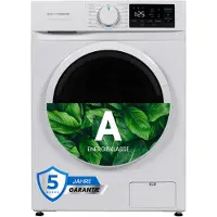 Heinner HWM-M1014IVNA+++ Wasmachine 10 kg – 1400 tpm – Inverter Motor – Energieklasse A – 15 Wasprogramma’s met Stoomfunctie en Baby Care-programma – Kinderslot – Wit – 5 Jaar Garantie