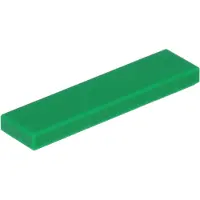 LEGO 50 stuks 2431 tegels/platen 1x4, basispaneel, groen