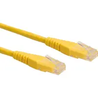 Roline UTP-kabel, Cat.6, 0,3 meter, geel