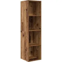 Syfax Tv-meubelset Oud Hout 37 x 37 x 142,5 cm Bewerkt hout