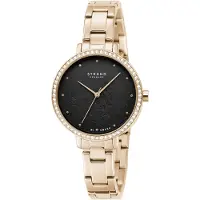 Obaku Nieuw, origineel dameshorloge "Strand" van , model S712LXVBSV, rosé goud, met doos