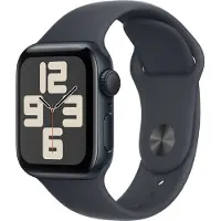 Apple Watch Series 10 40Mm Gps Mignight Aluminium Behuizing Met Sport Band S/M Mxe73Ql/A
