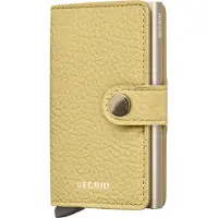 Secrid Portemonnee Miniwallet Pebble Butter Yellow