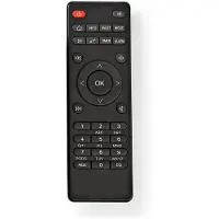 Nedis Vervangende afstandsbediening | Compatibel met: RDIN3000BK / RDIN4000BK / RDIN5000BK / RDIN5005BK |
