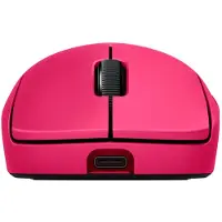 Logitech G Pro 2 Draadloze muis 32000 DPI Magenta 910-007309