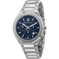 Maserati Analoog horloge zilver