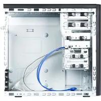 Chieftec BD-25B-350GPB Micro-tower PC-behuizing Zwart Harde schijf installatie zonder gereedschap