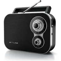 Muse Analoge radio M-051 R Zwart