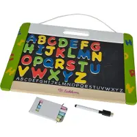 Eichhorn Hangende magnetische tafel 100002577 - Magnetische letters van hout, krijt en een stift voor kinderen vanaf 3 jaar