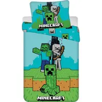 Minecraft Dekbedovertrek MOBS - 140 x 200 cm - Katoen