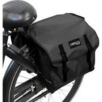 Dresco Dubbele Fietstas Basic Zwart 30 Liter