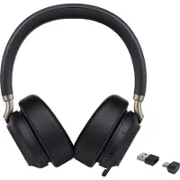 Yealink BH 76 Plus Teams Black U On Ear headset Bluetooth Zwart Noise Cancelling Inductie Telefoon