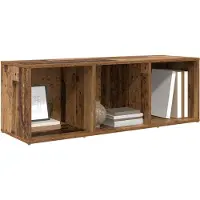 Syfax Tv-meubelset Wandgemonteerd Bruin 72 x 35 x 37 cm Bewerkt hout
